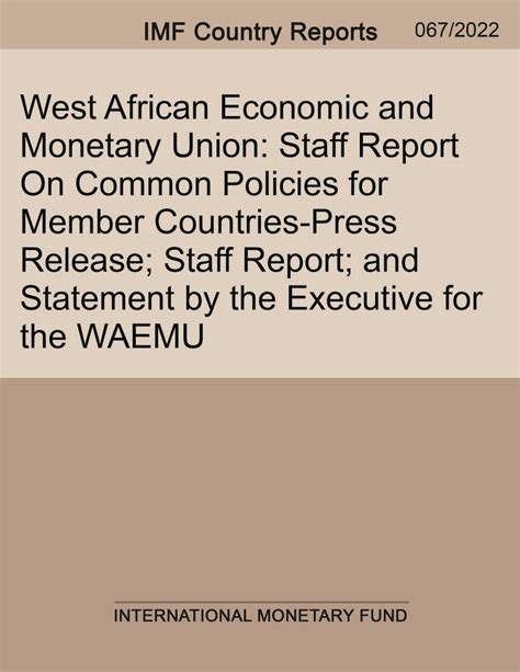 IMF Staff Country Reports.